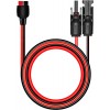 MC4 M/F to PowerPole Anderson 1M cable - quick cable connect & disconnect