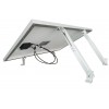 Adjustable roof mount for boats or flat roof spaces