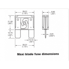 20A Blade fuse - Maxi