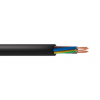 2.5mm² 3 Core Flexible AC cable Rubber sheath, copper core 230VAC - per meter