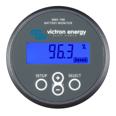 Victron Battery Monitor BMV-700 for single battery bank systems, includes 500A shunt