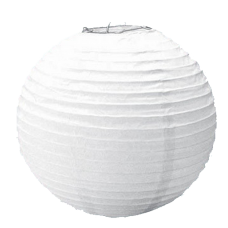 White Paper Lantern Lamp Shade 4 inch (10cm) perfect for G4 lamps