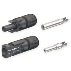 1000 pairs x STÄUBLI MC4 Solar Connectors - Pair (Male & Female) suitable for 4mm and 6mm cable only