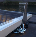 Boat Solar Panel Tilting Mounting Bundle - Stainless Steel Swivel Brackets - NOTE optional tool bundle link in description