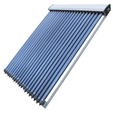 15 Tube Solar Thermal Evacuated Tube Collector Panel 1900mm tall 1275mm wide